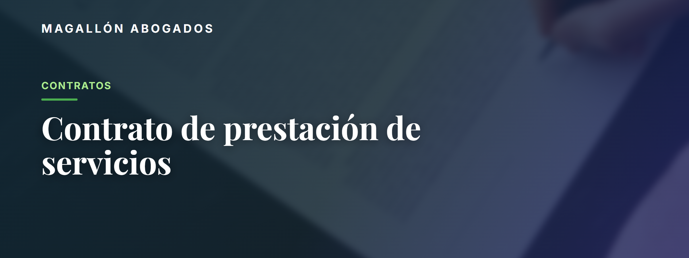 Cláusulas indispensables en un contrato de prestación de servicios