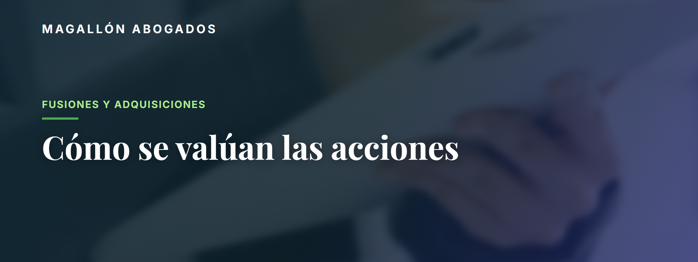Cómo se valúan las acciones en una compraventa entre socios